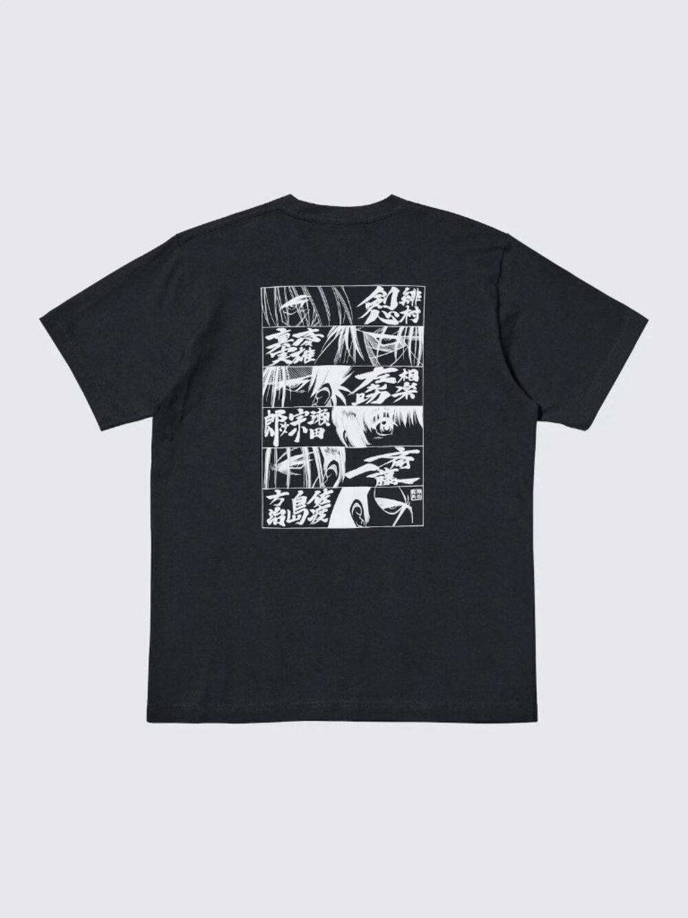 Share Uniqlo Rurouni Kenshin Manga T Shirt black movie flim Japan anime US L Lar